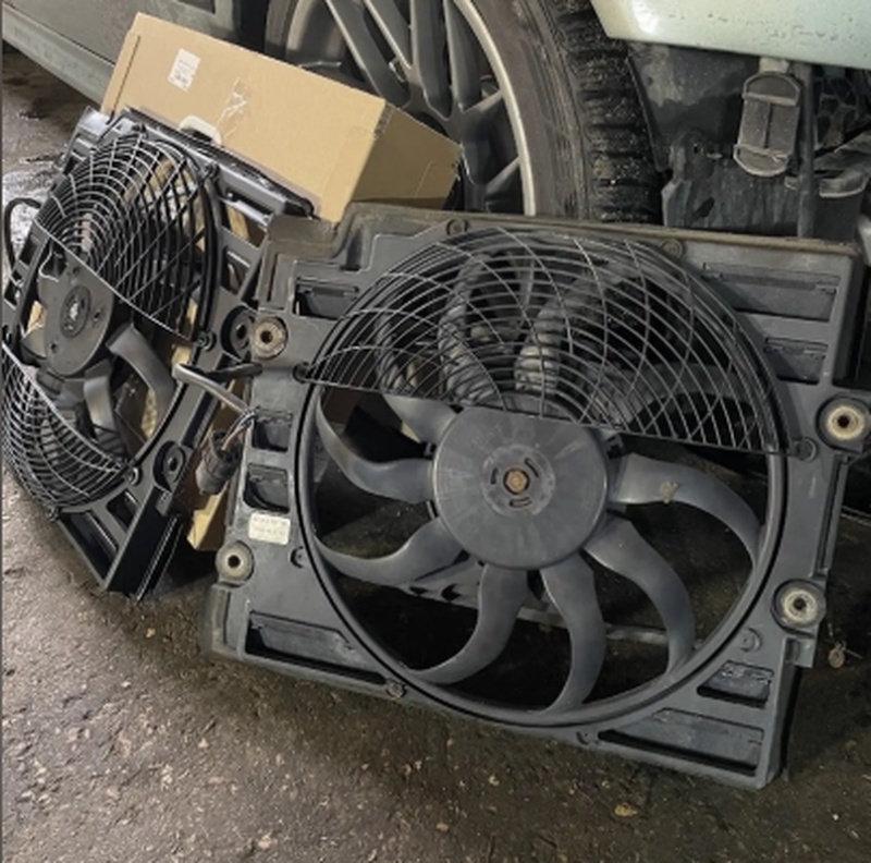 Вентилятор кондиционер BMW е39